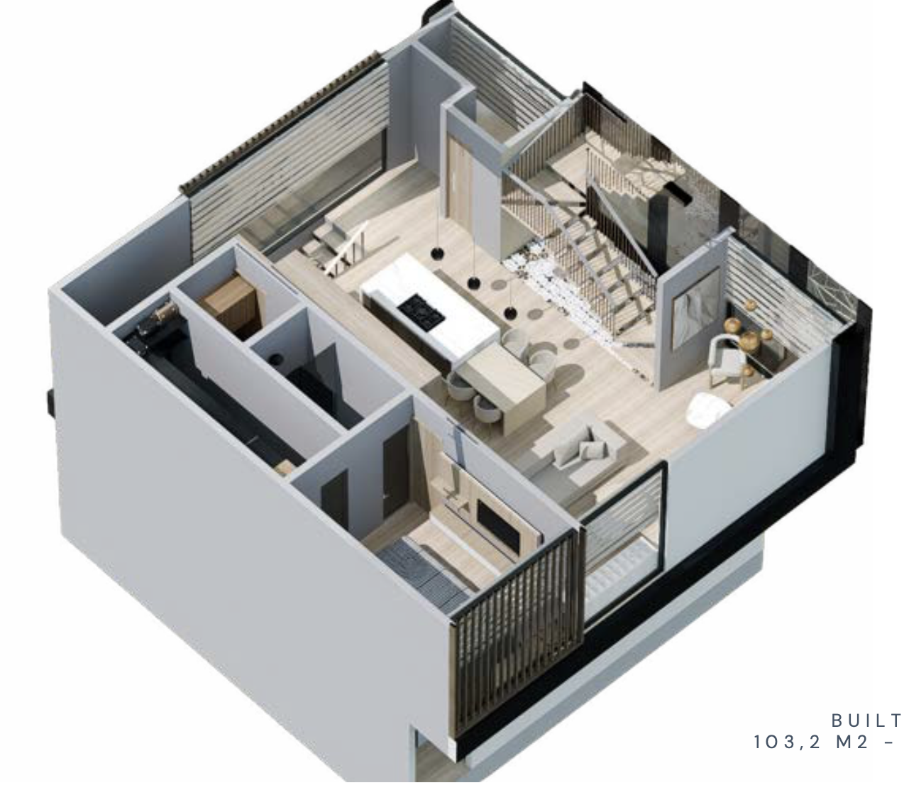 2nd Floor Mod–V2 · Service side